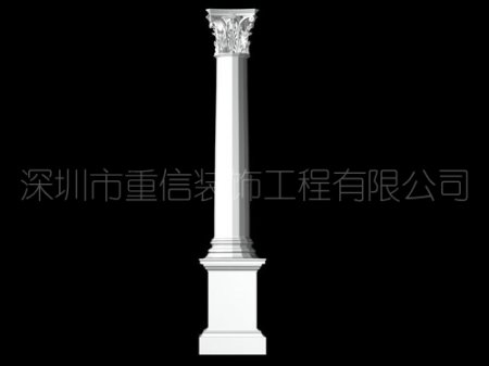 GRC羅馬柱線腳安裝要注意些什么