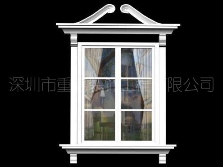 GRC線條窗套